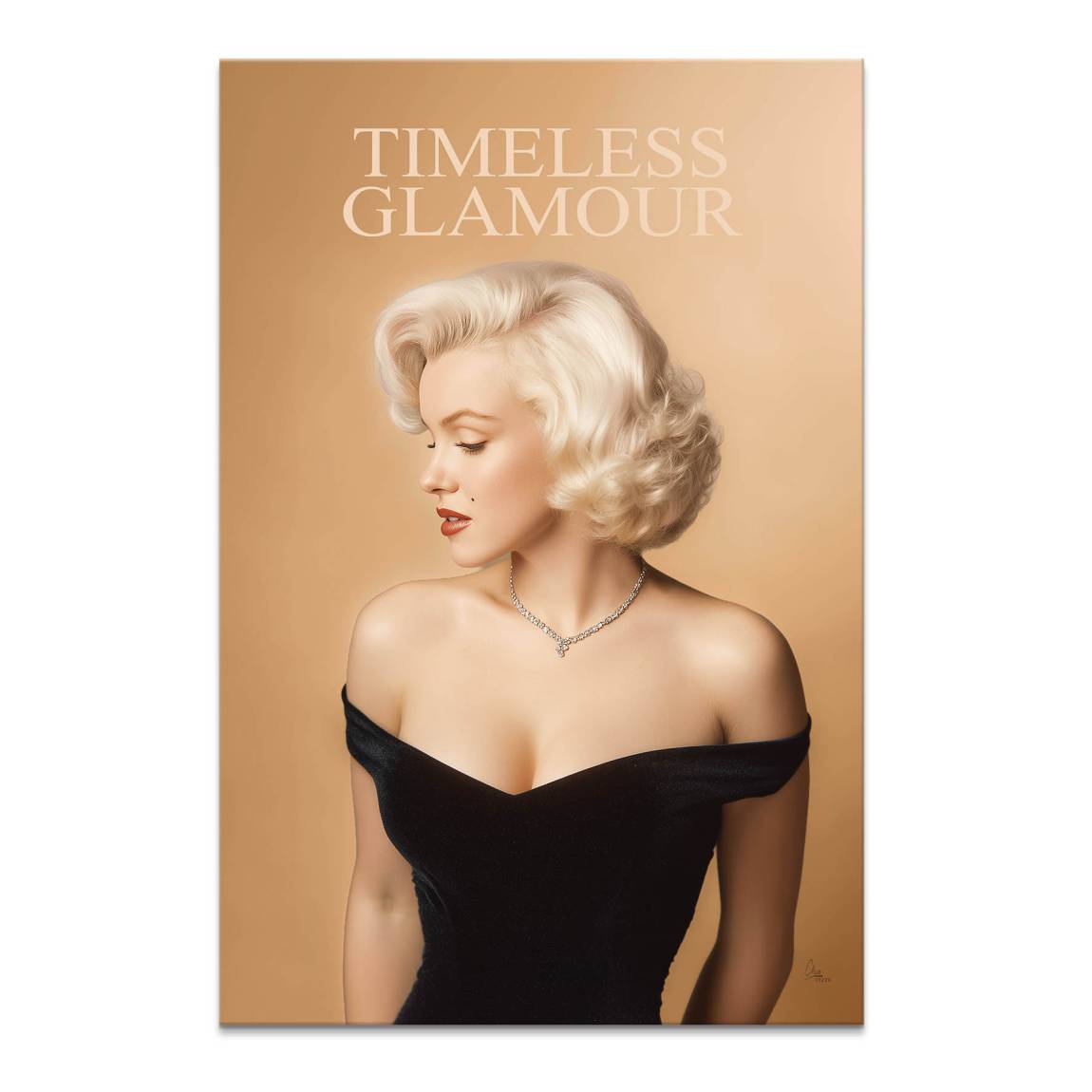 Marilyn Monroe Timeless Leinwand Bild
