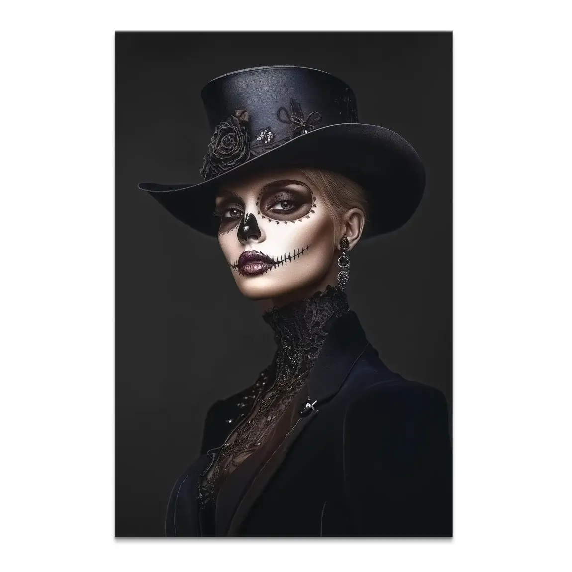 Lady of Shadows Color Leinwand Bild INGALERIE