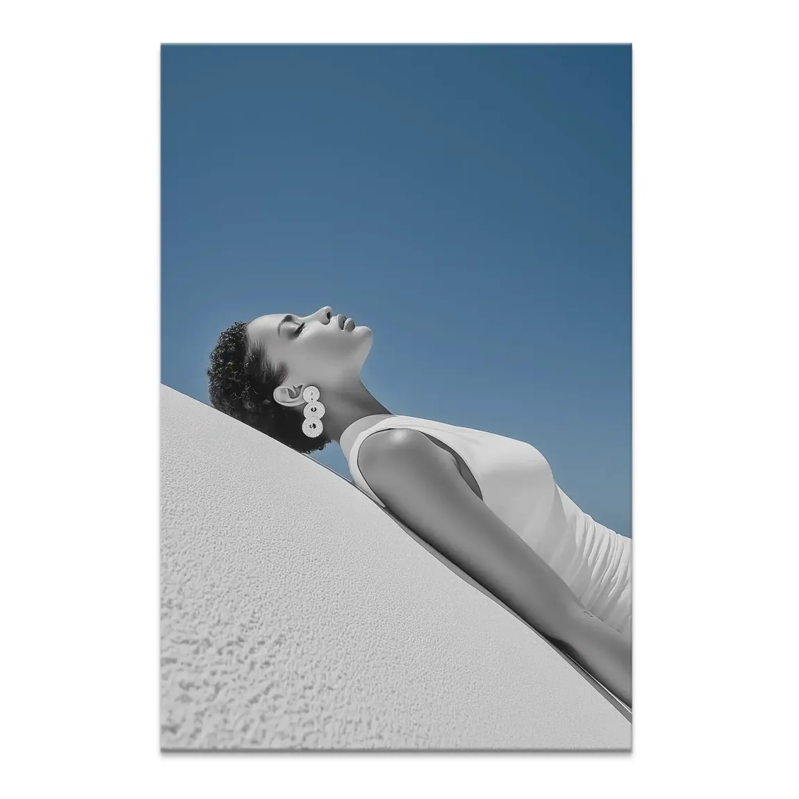 Sun Girl Leinwand Bild