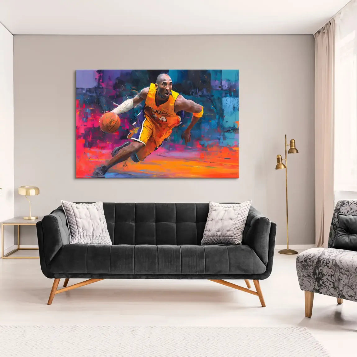 Kobe Abstrakt Leinwand Bild INGALERIE