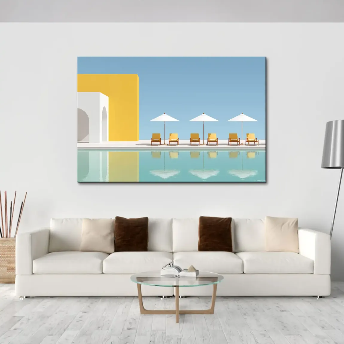 Coastal Dreams Leinwand Bild