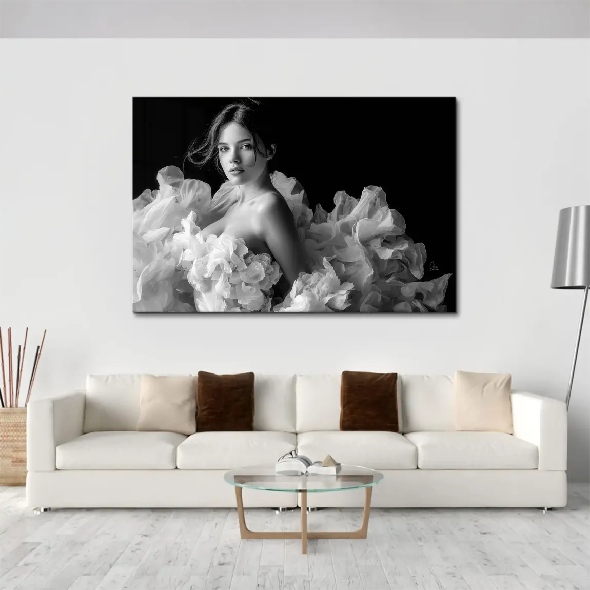 Whispering Beauty Leinwand Bild