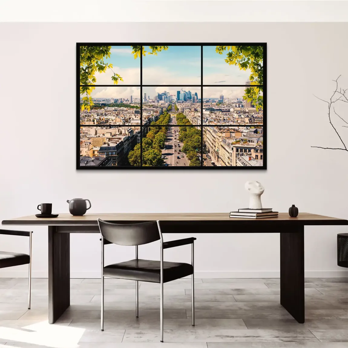 Paris Avenue Leinwand Bild