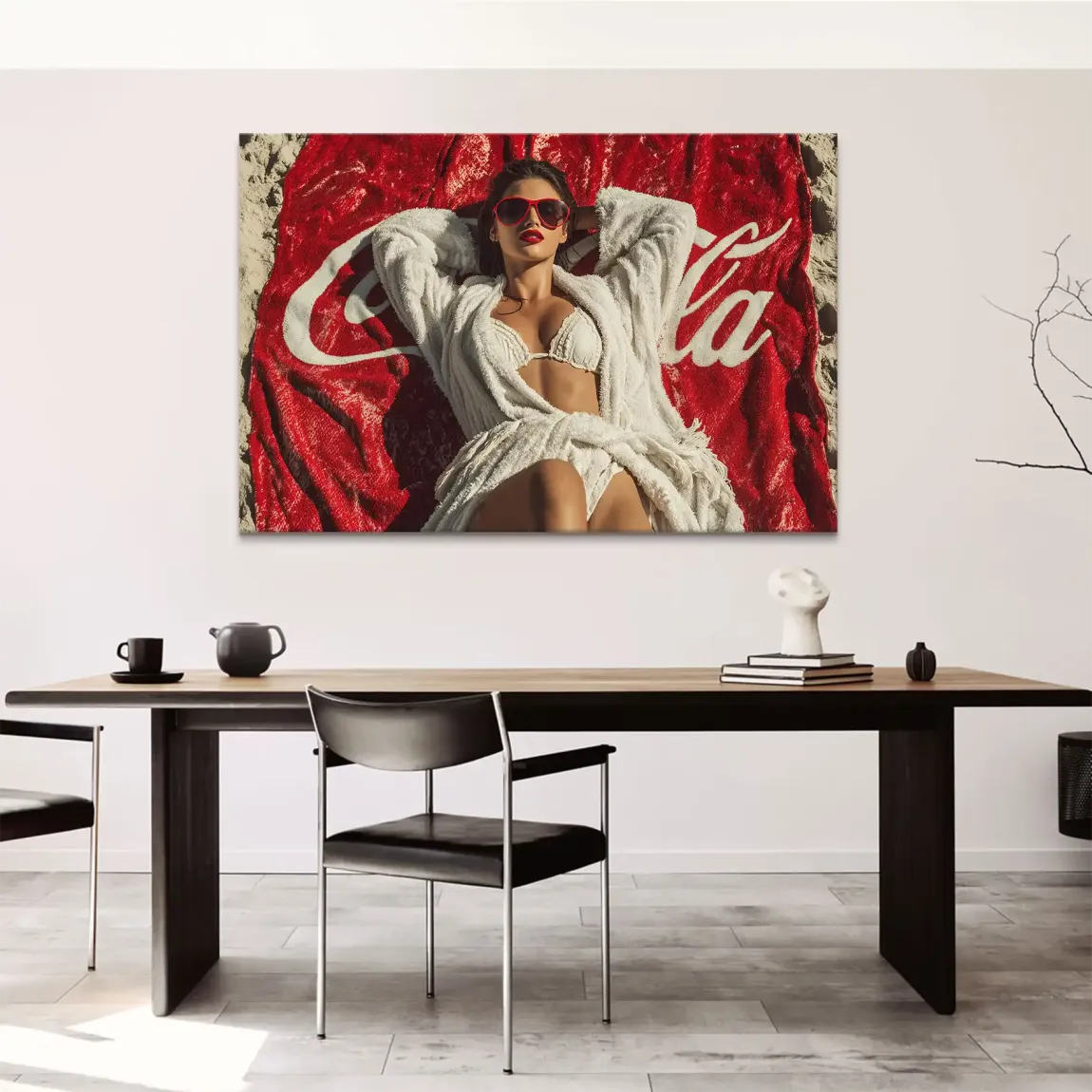 Coca Beach Dream Leinwand Bild