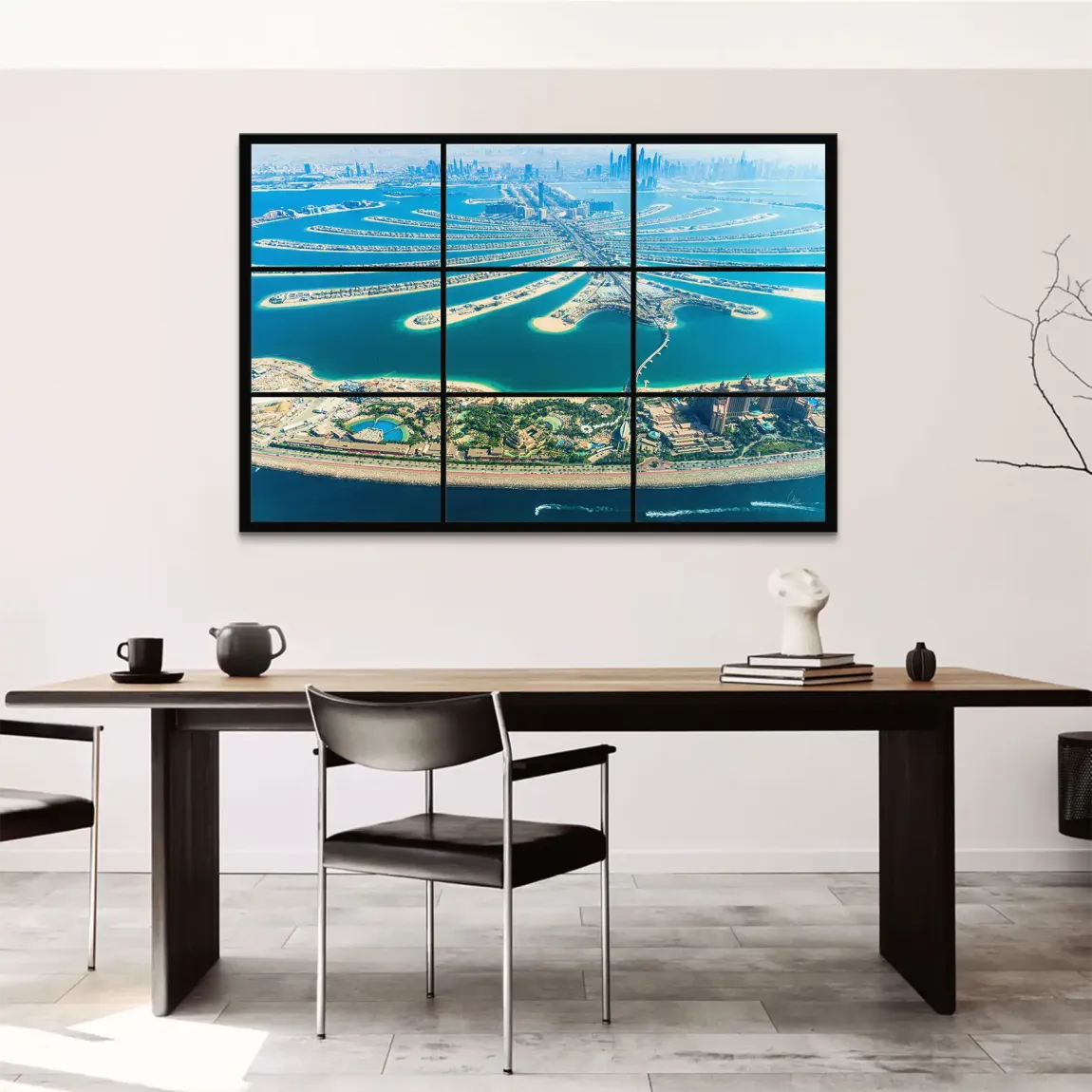 Palm View Dubai Leinwand Bild