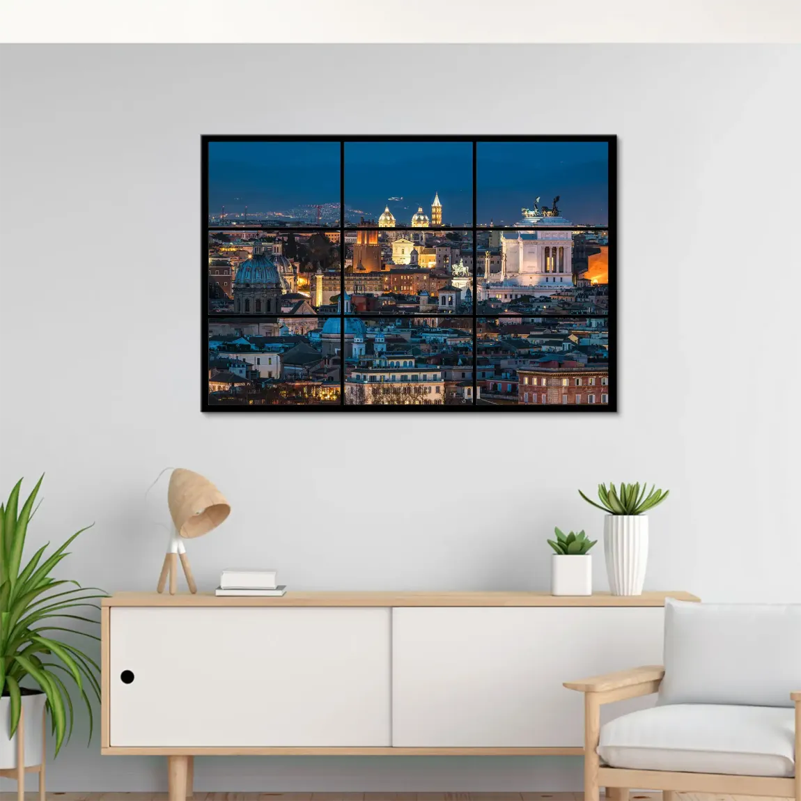 Nights of Rome Leinwand Bild