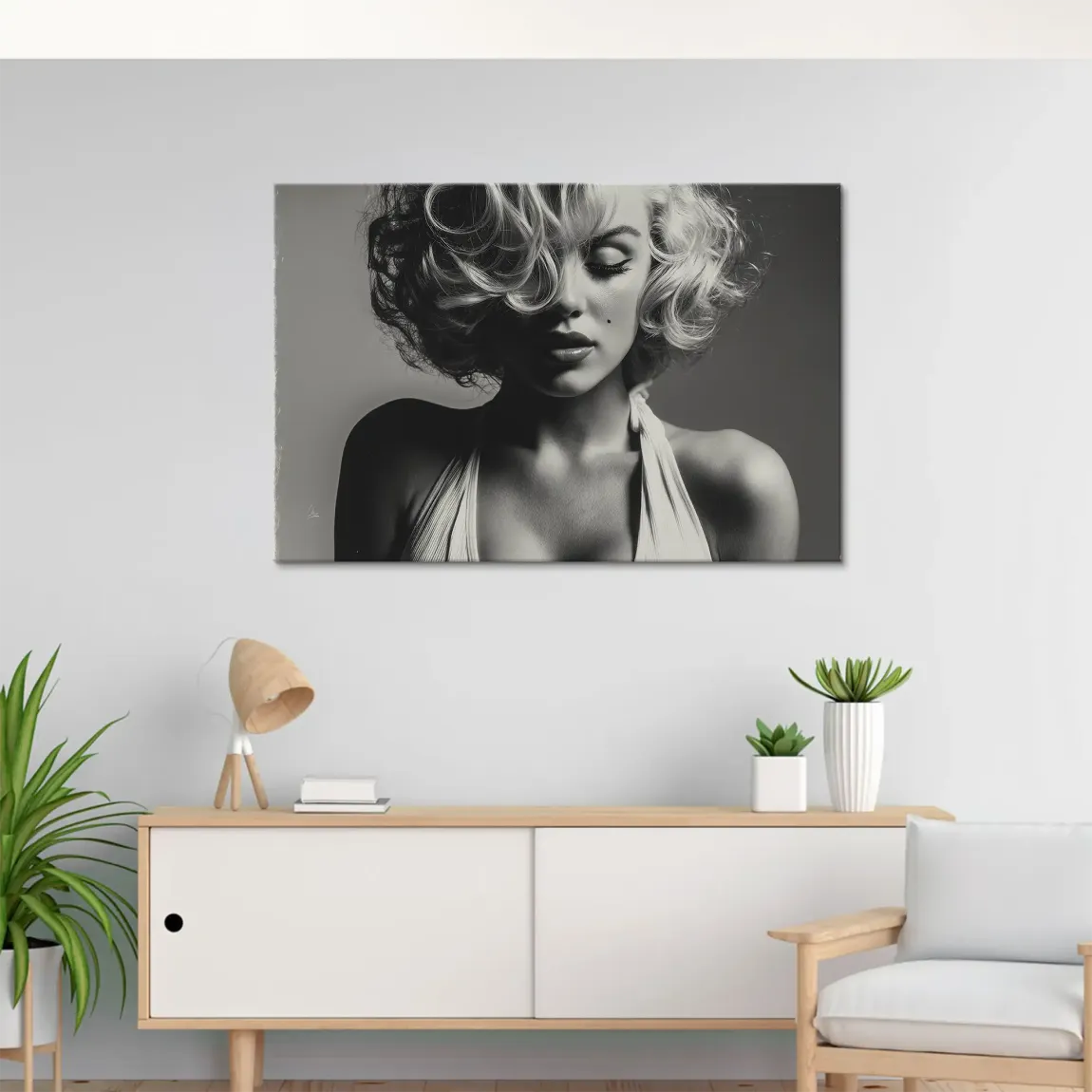 Marilyn sinnliche Ruhe Leinwand Bild
