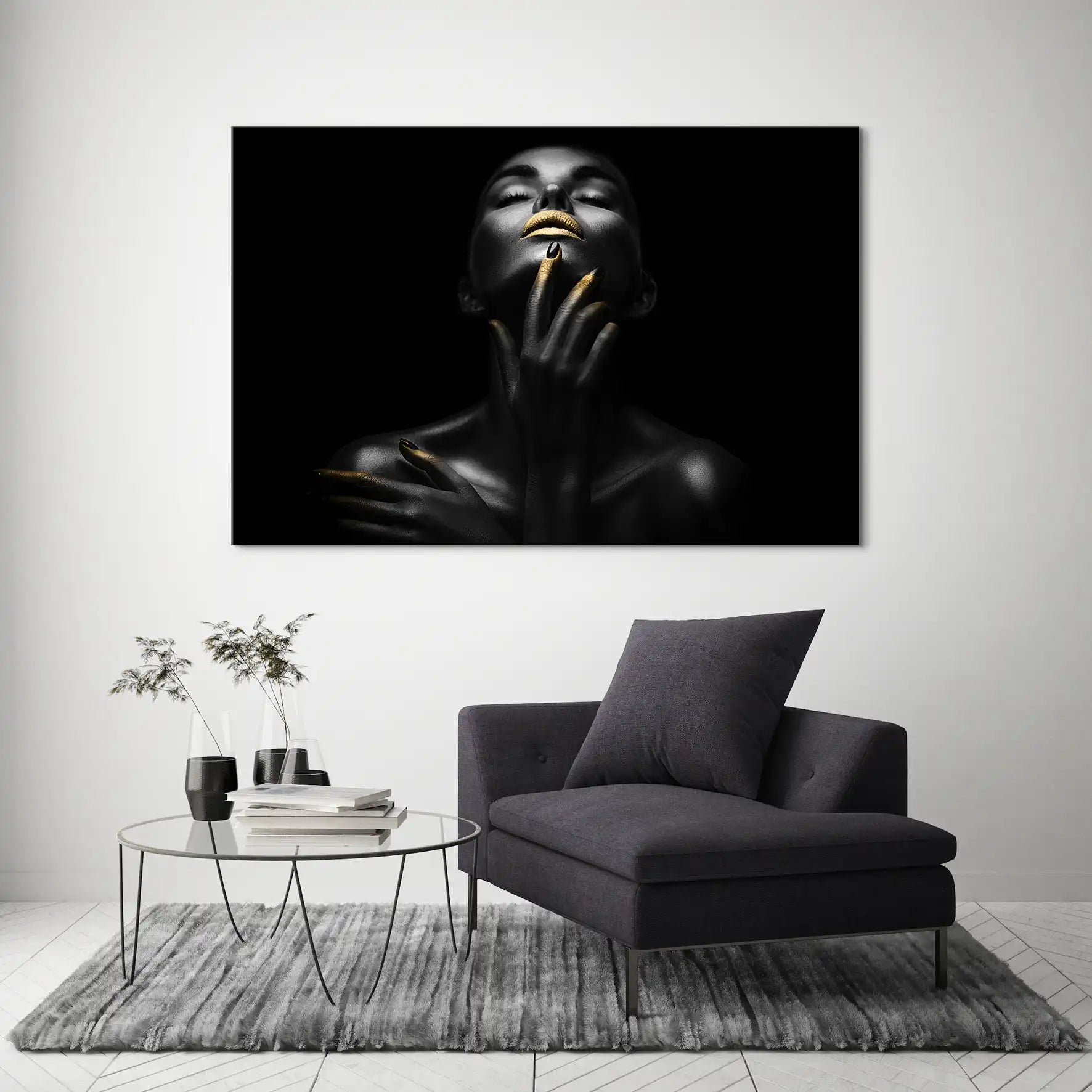 Sensual Modern Style Leinwand Bild INGALERIE