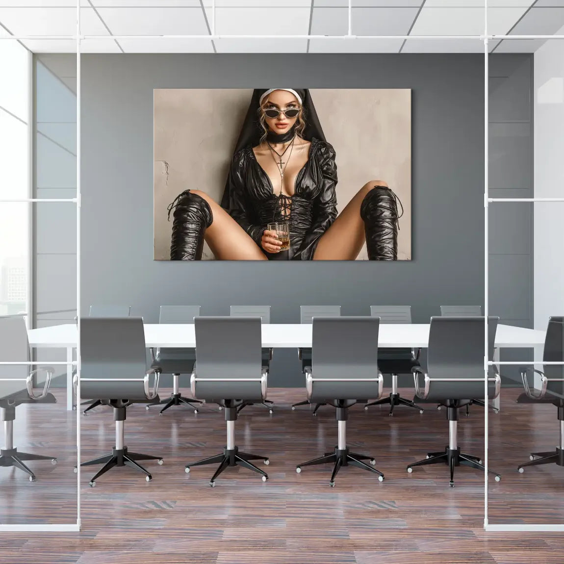 Sister Noir Intense Leinwand Bild INGALERIE