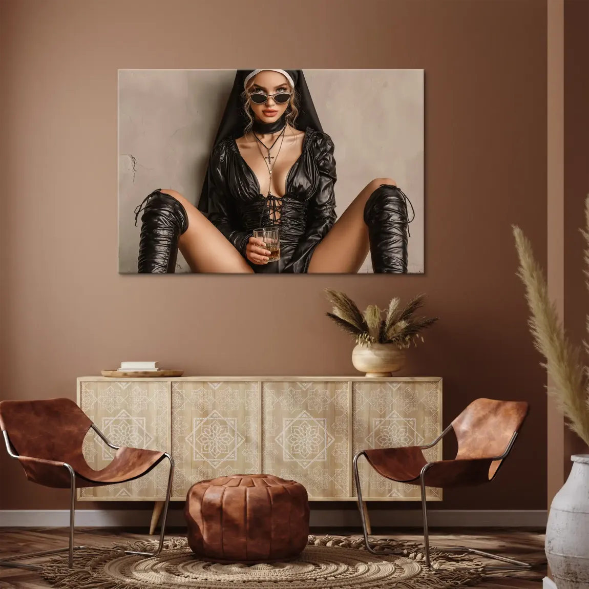 Sister Noir Intense Leinwand Bild INGALERIE