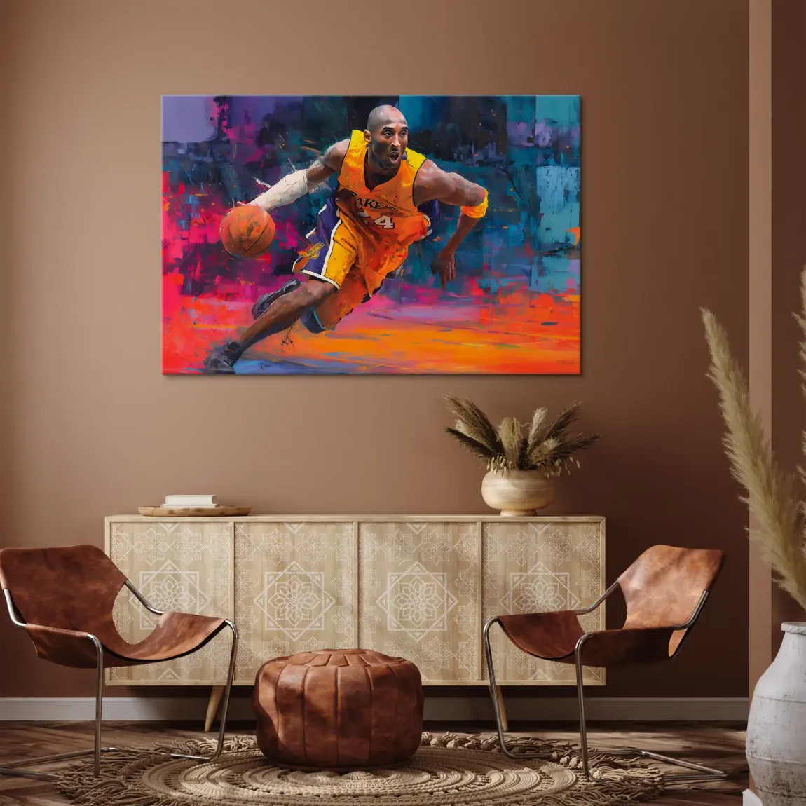 Kobe Abstrakt Leinwand Bild INGALERIE