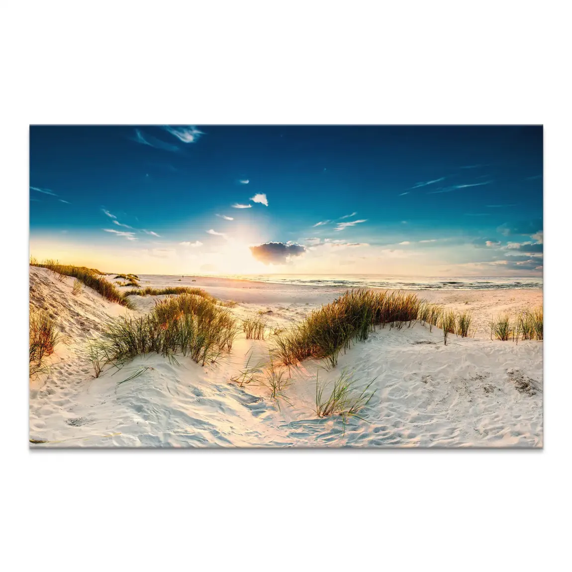 Sunset Dunes Leinwand Bild