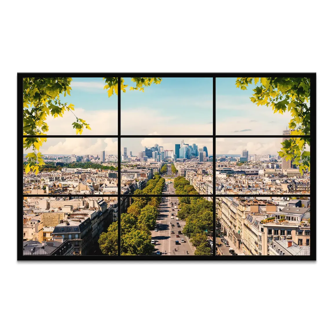 Paris Avenue Leinwand Bild