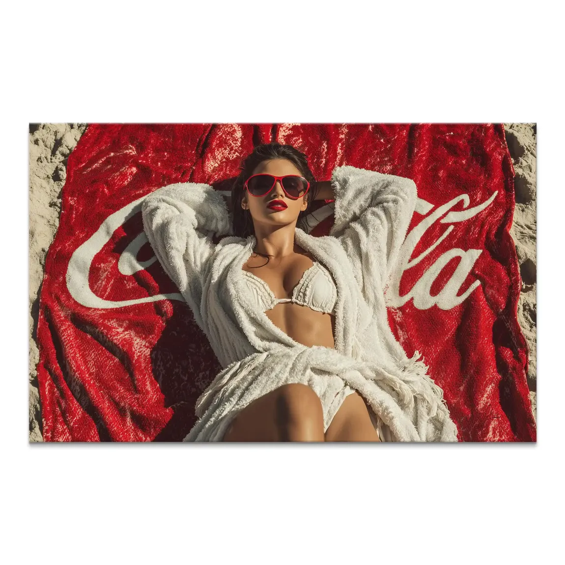 Coca Beach Dream Leinwand Bild