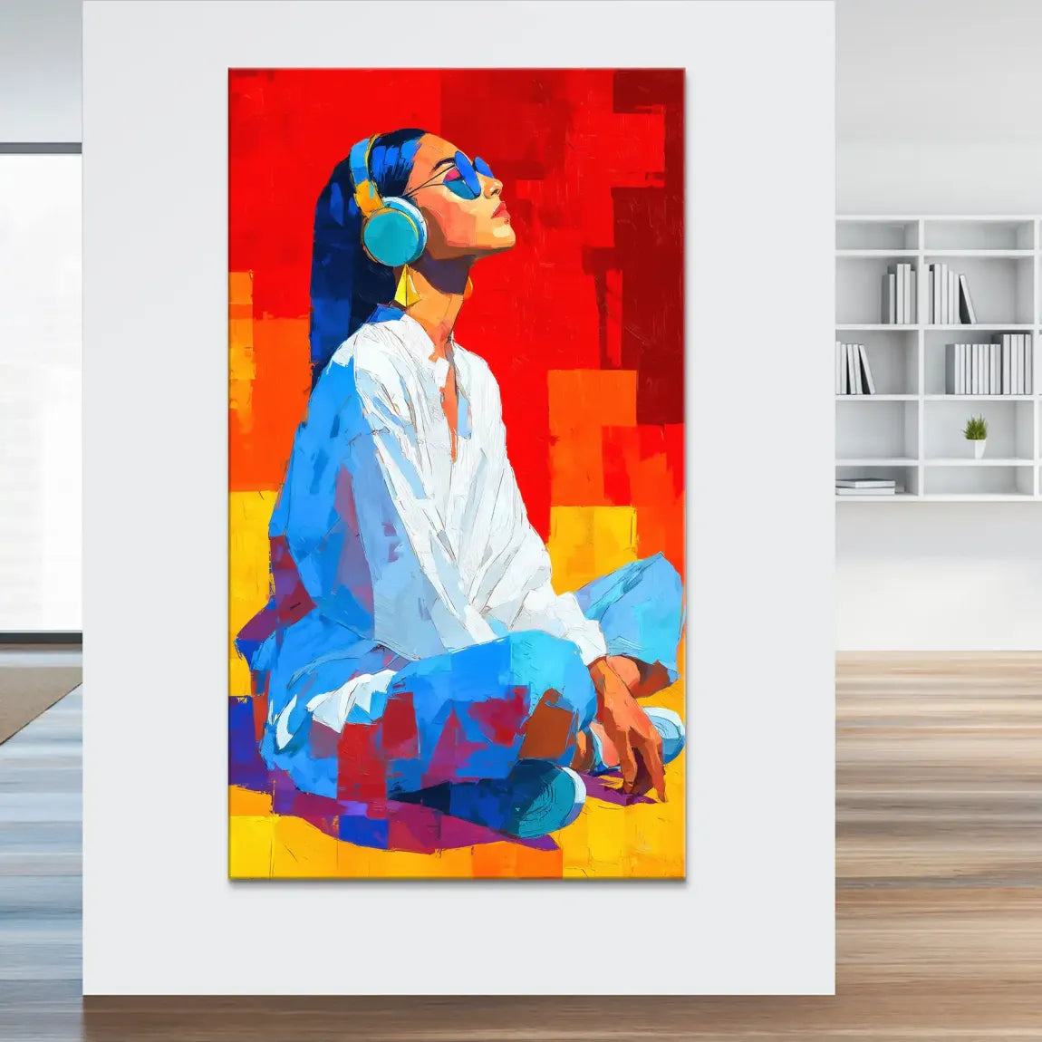 Feel the Sound Leinwand Bild