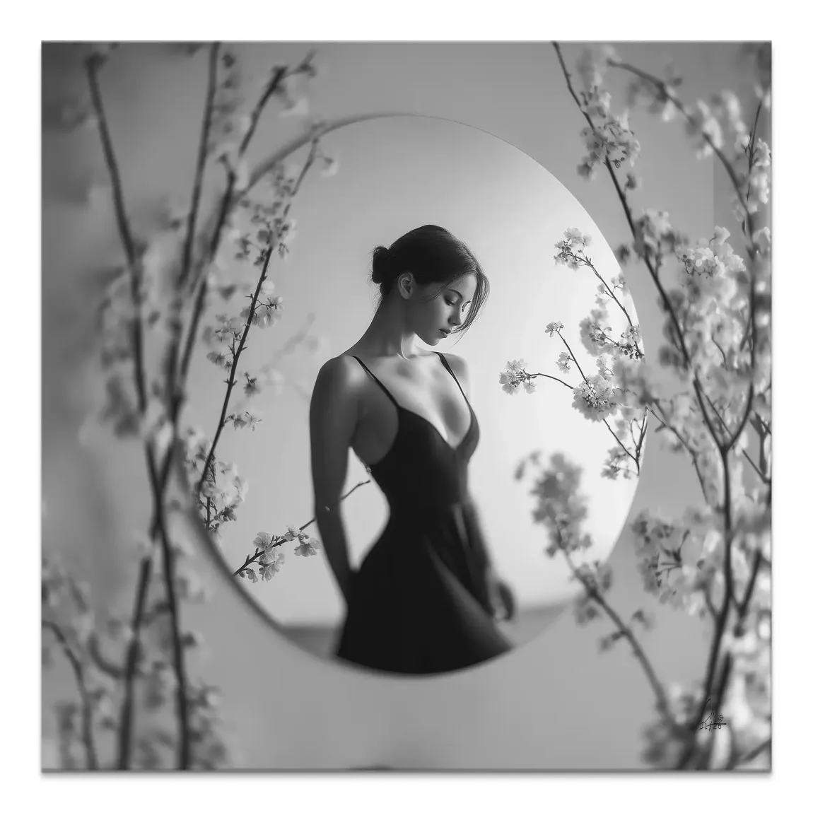 Silent Grace Leinwand Bild