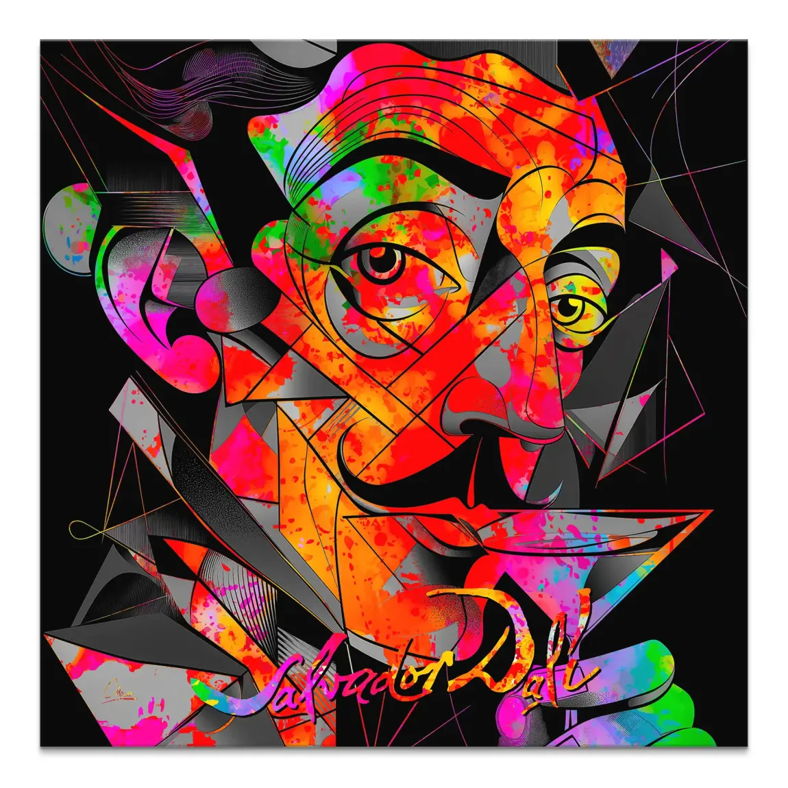 Infinite Mind Salvador Dalí Leinwand Bild - INGALERIE | Dein Onlineshop für moderne Wandbilder