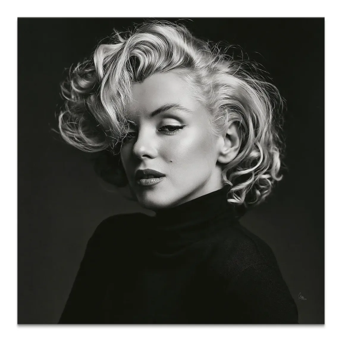 Marilyn Elegance Leinwand Bild