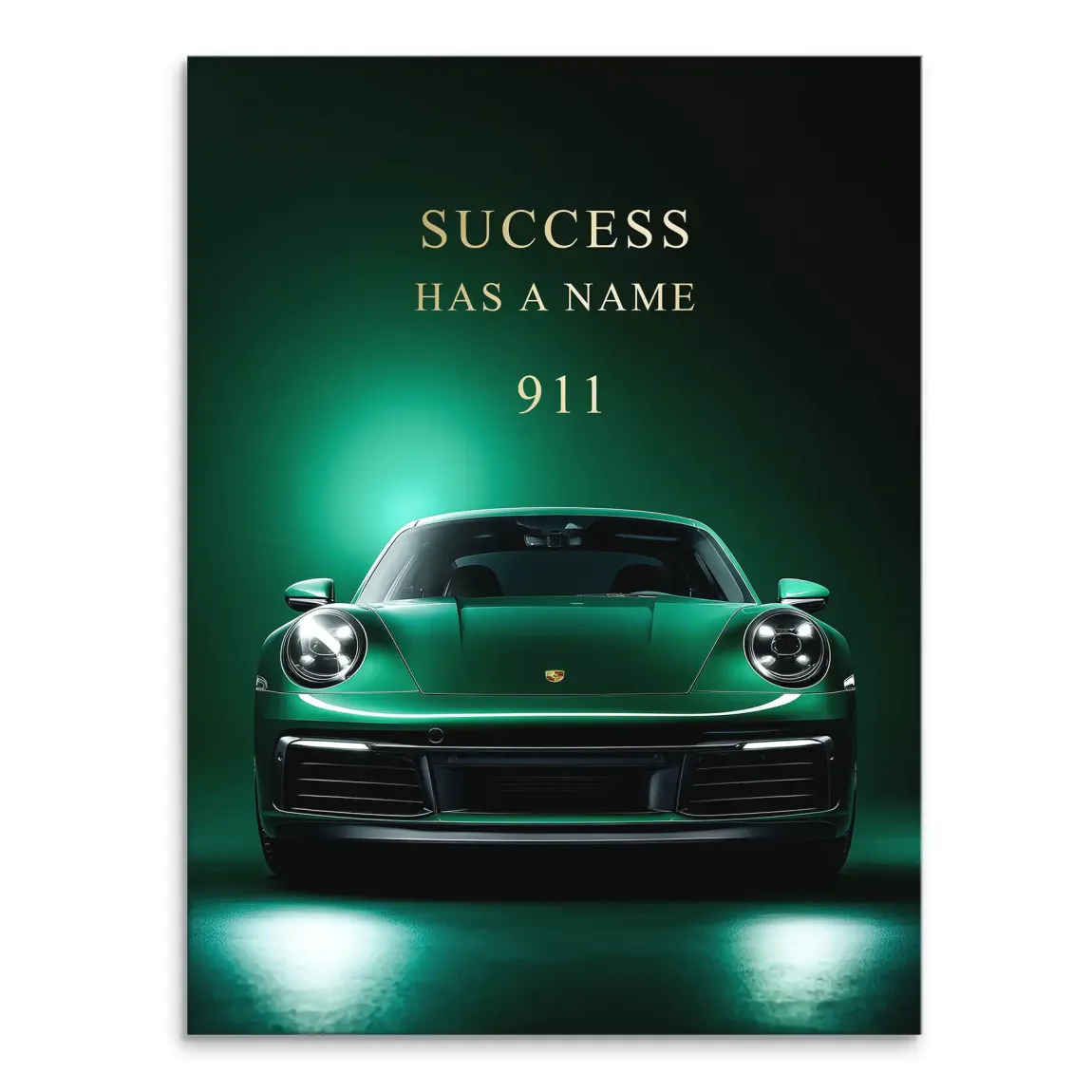 Spirit 911 Porsche Leinwand Bild