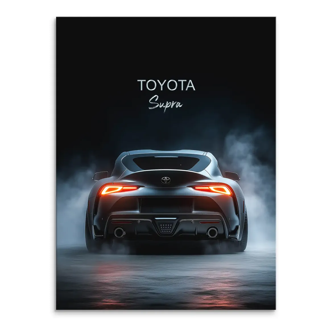 Toyota Supra Art Leinwand Bild