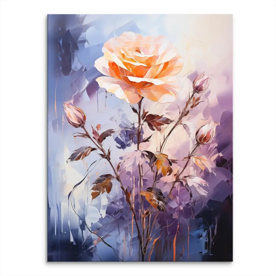 Flower Abstrakt Nr.23 Leinwand Bild INGALERIE