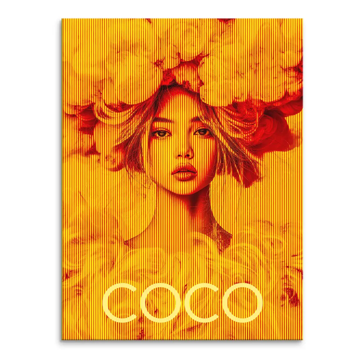 Coco Vision Leinwand Bild INGALERIE