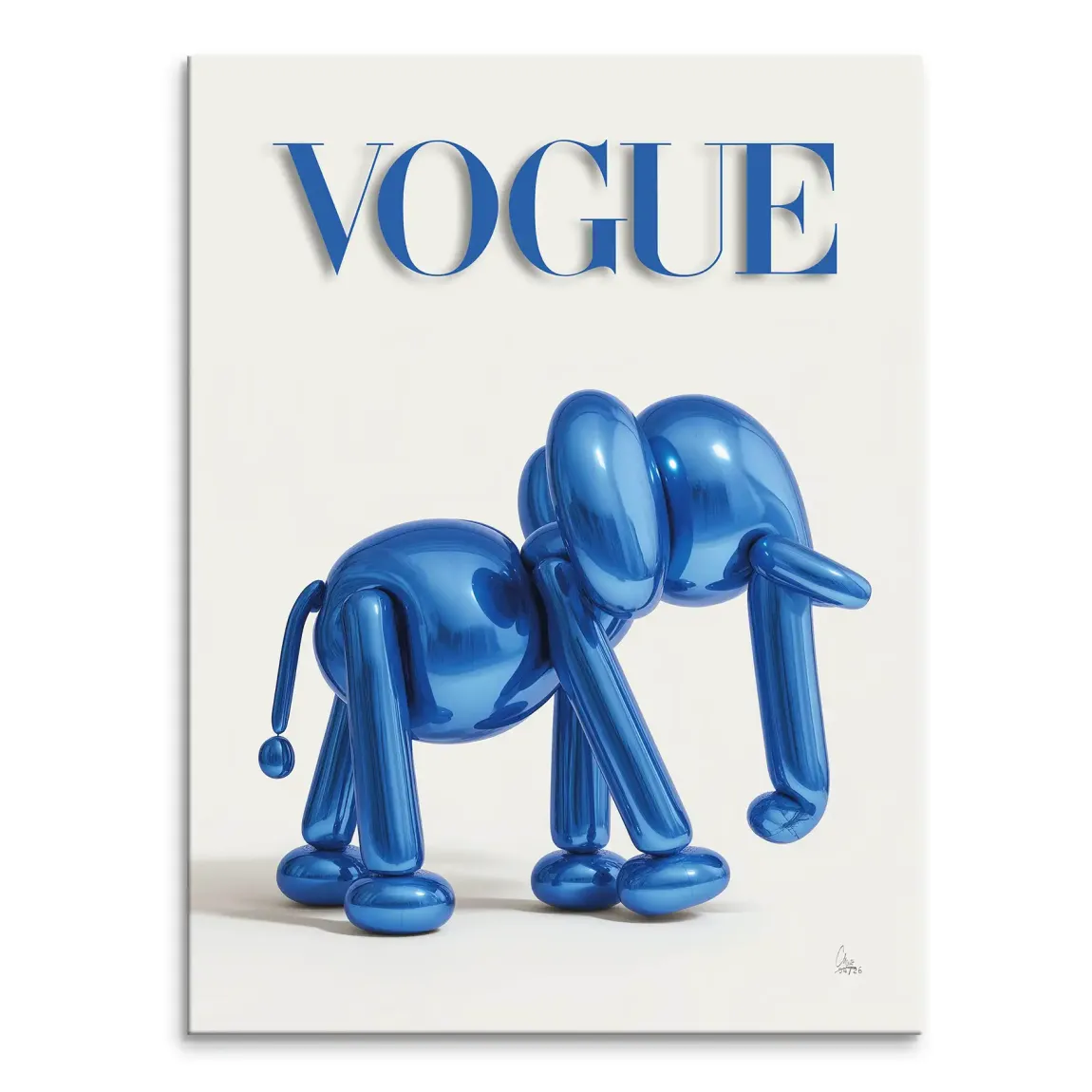Ballon Elefant Chic Leinwand Bild