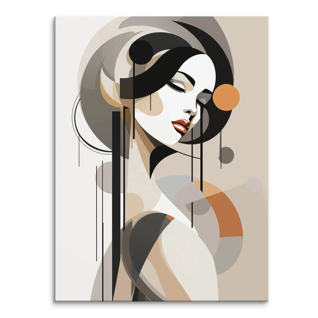 Beauty Abstrakt Leinwand Bild INGALERIE