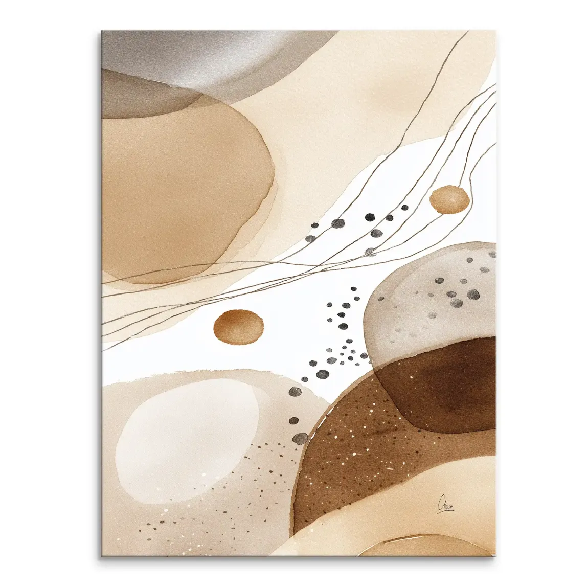 Desert Mirage Leinwand Bild