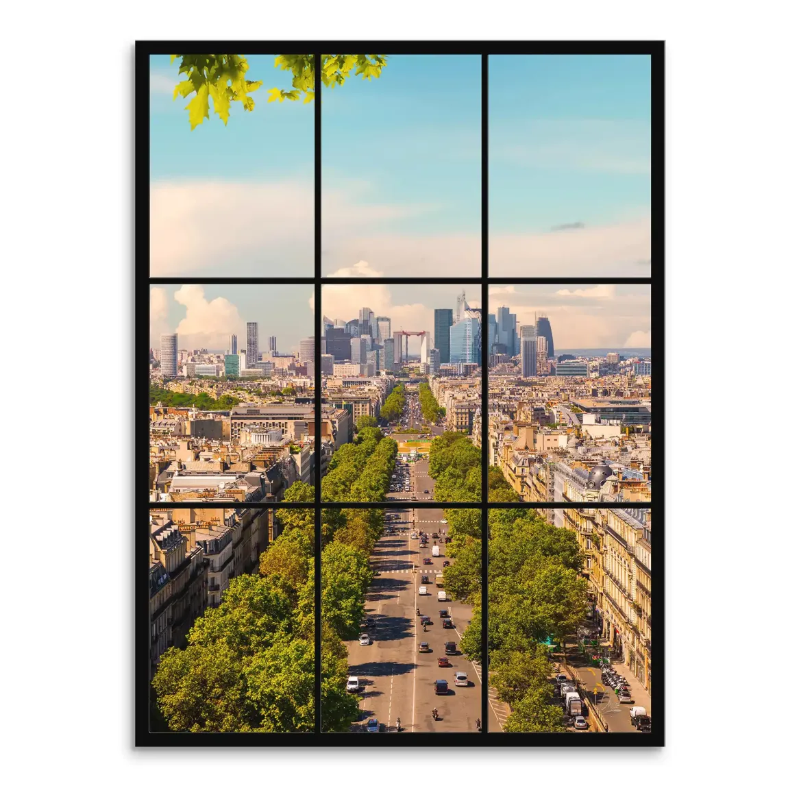 Avenue Lumière Paris Leinwand Bild