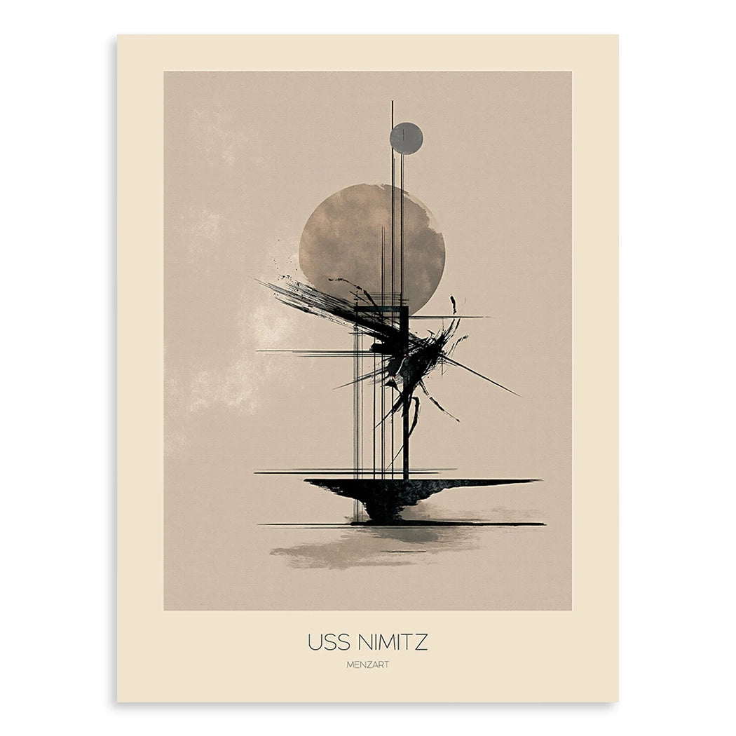USS Nimitz Leinwand Bild