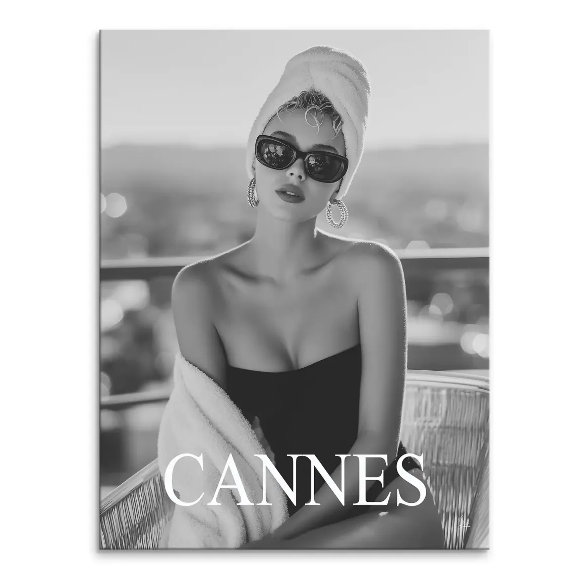 Cannes Glamour Leinwand Bild
