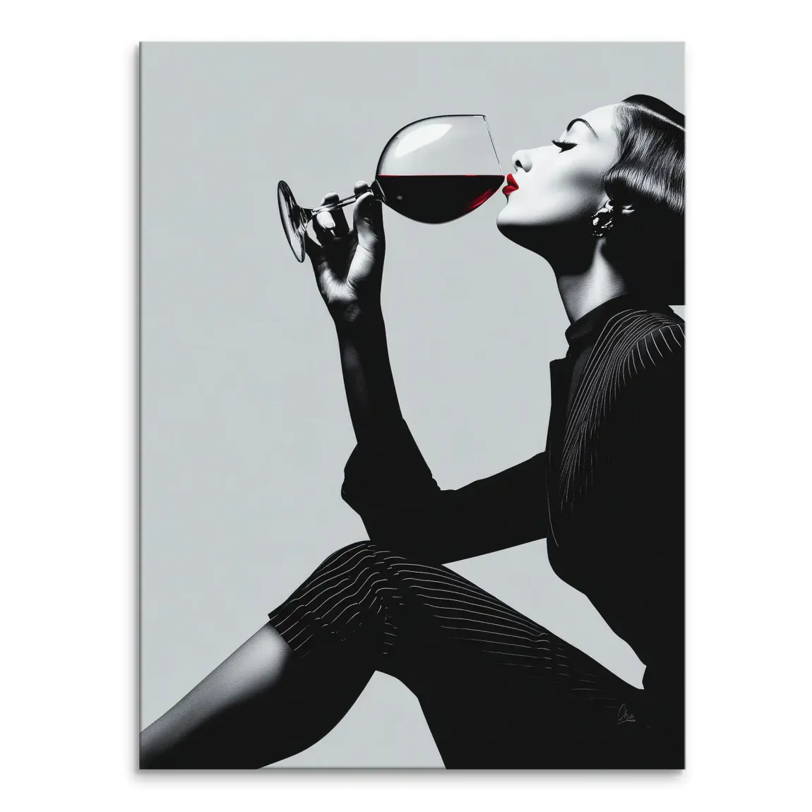 Wine Moments Leinwand Bild