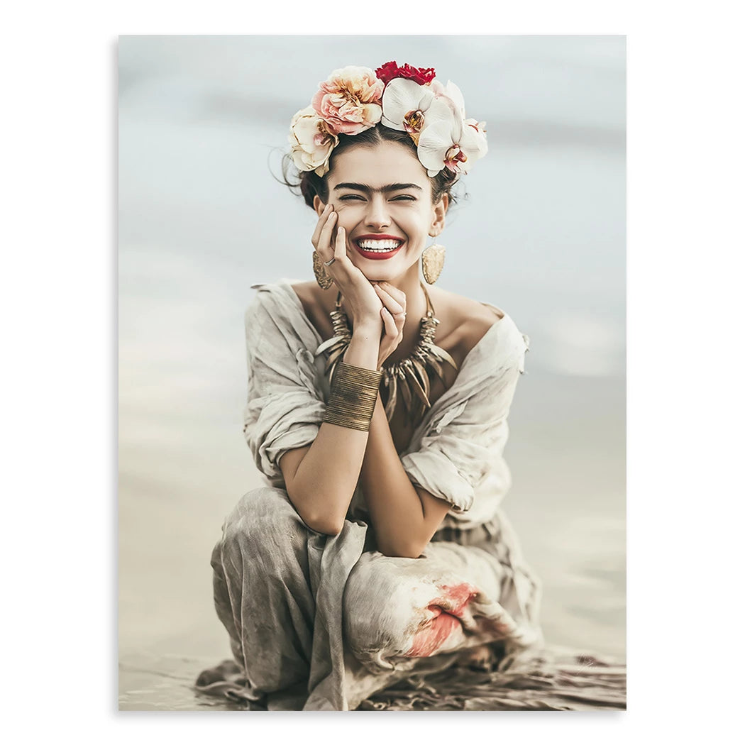 Frida Kahlo Summer Leinwand Bild