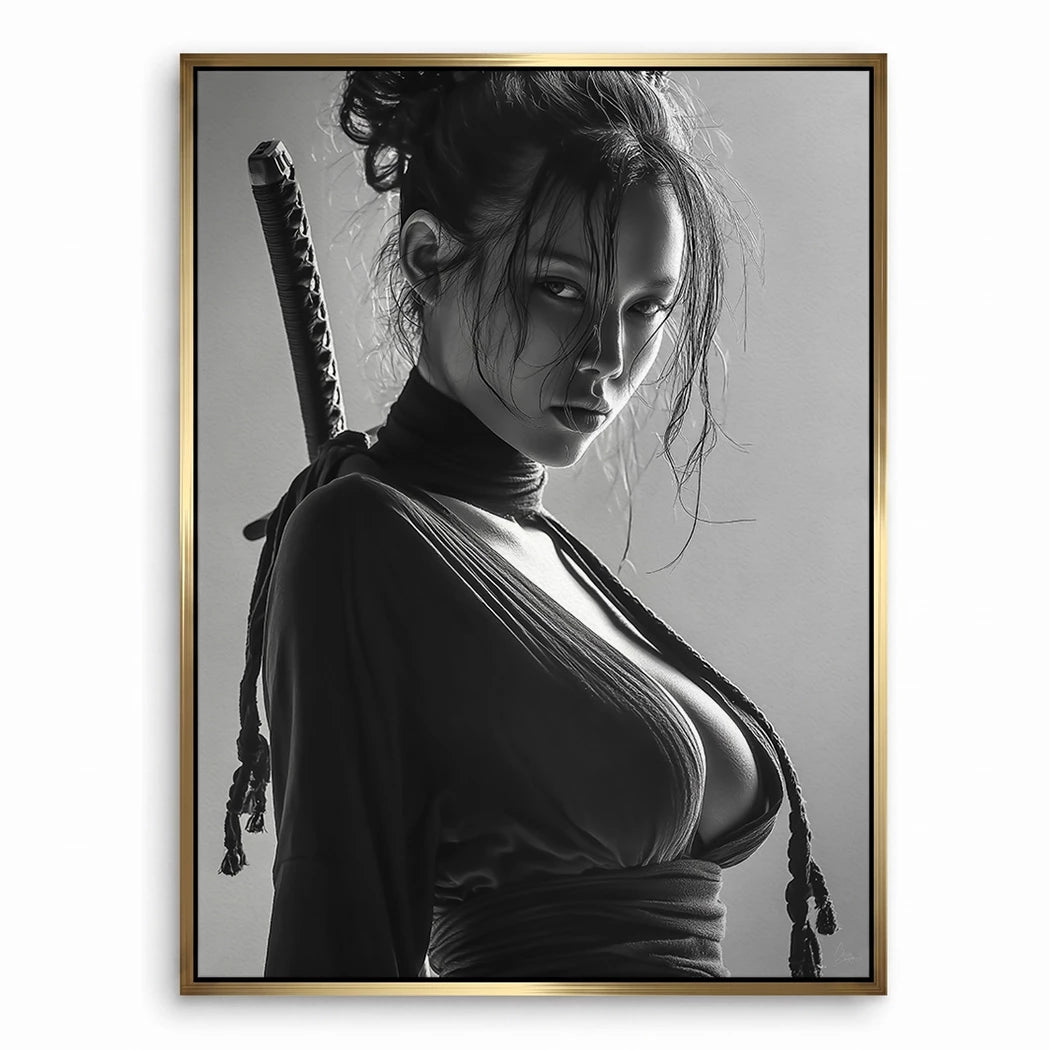 Katana Queen Leinwand Bild