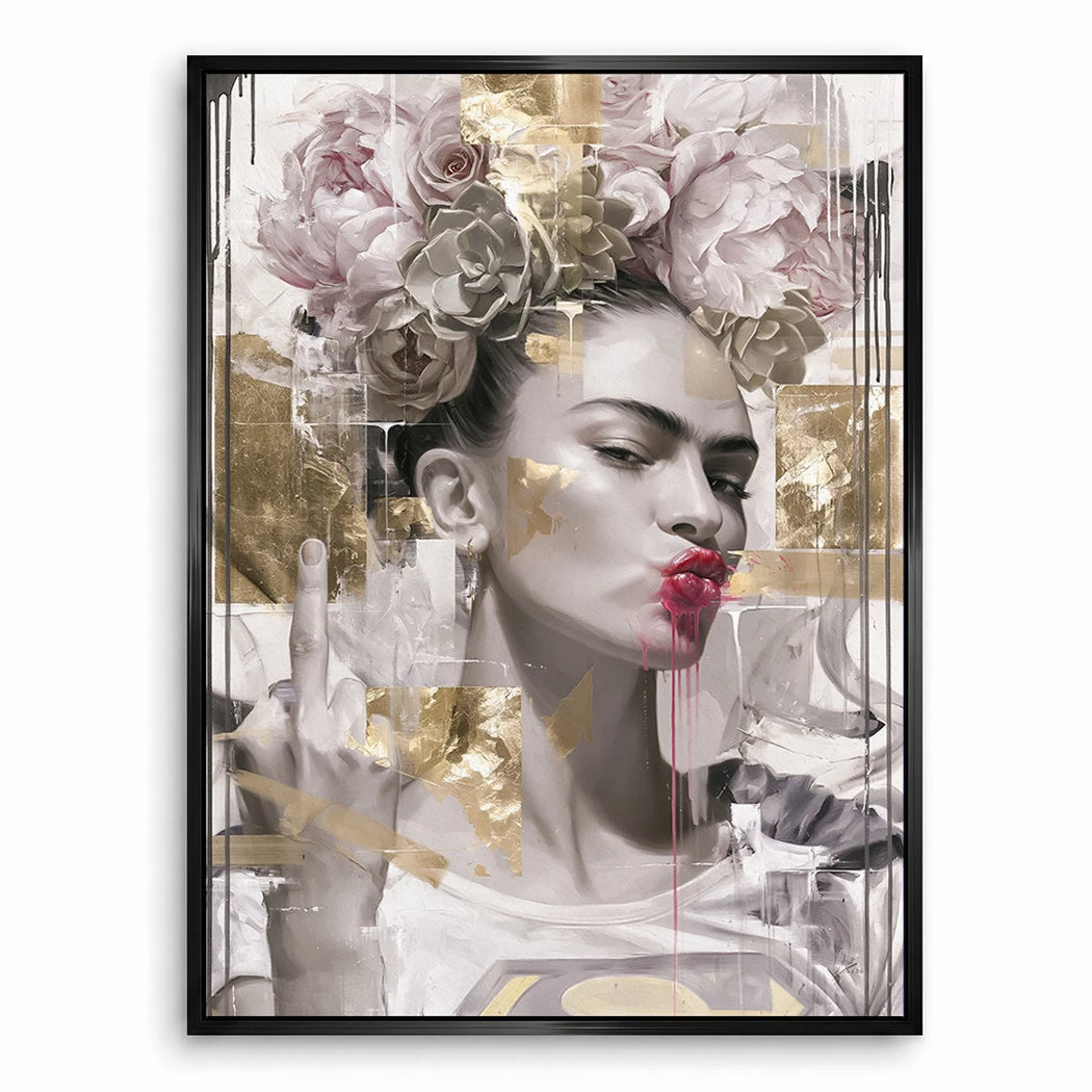 Frida Profana Leinwand Bild
