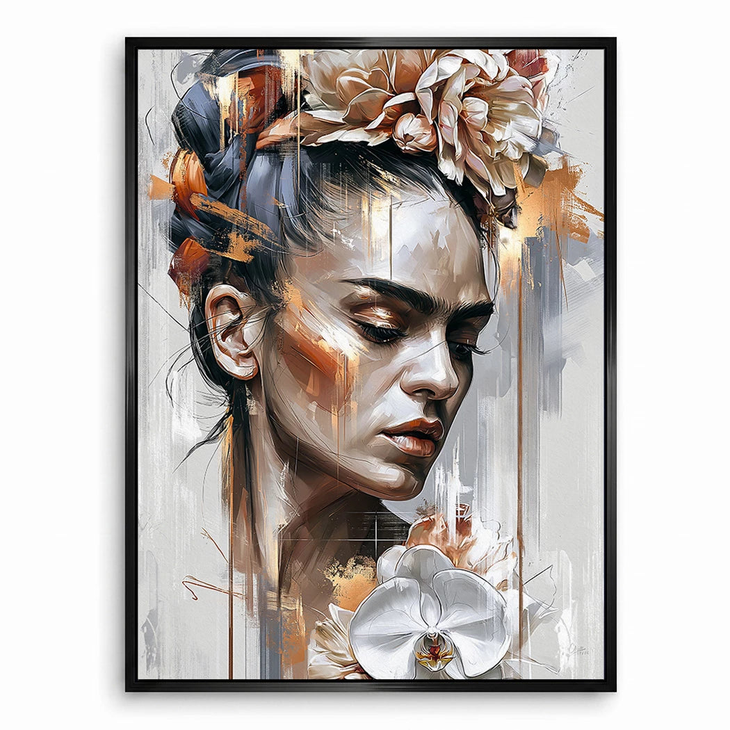 Frida Kahlo Poesie Leinwand Bild