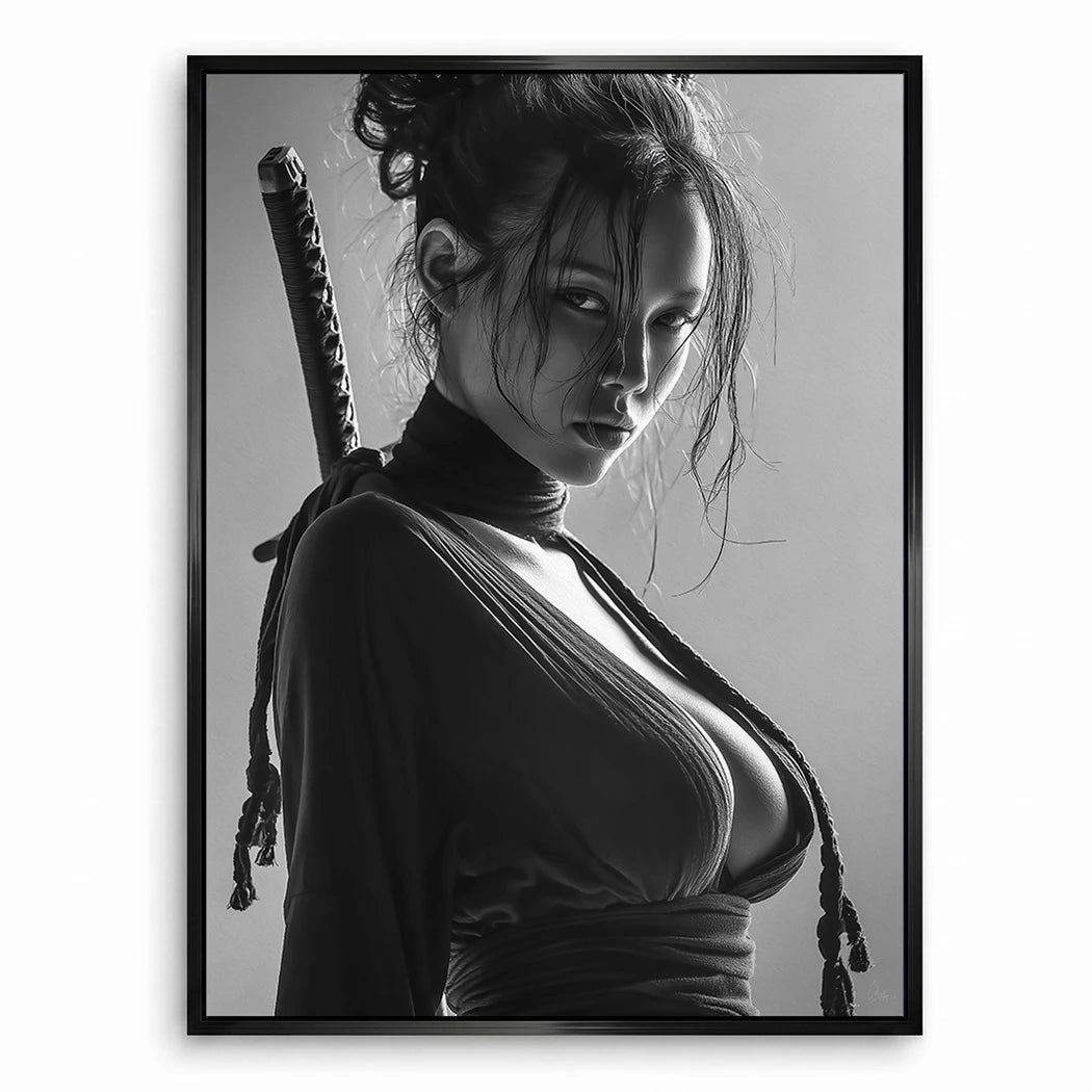 Katana Queen Leinwand Bild