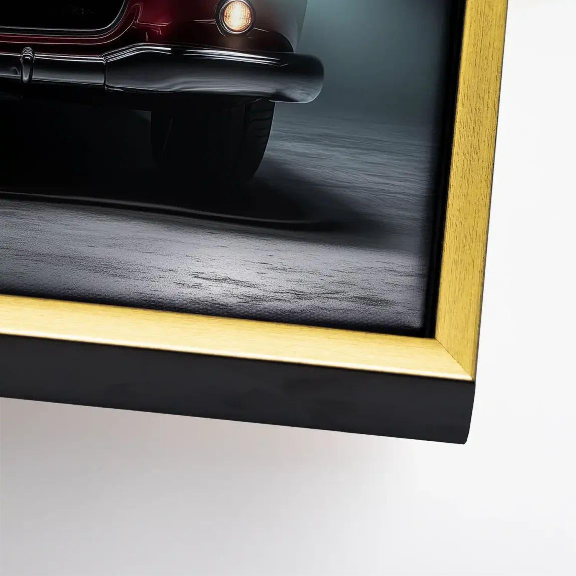 Red Legend Mercedes 300SL Leinwand Bild