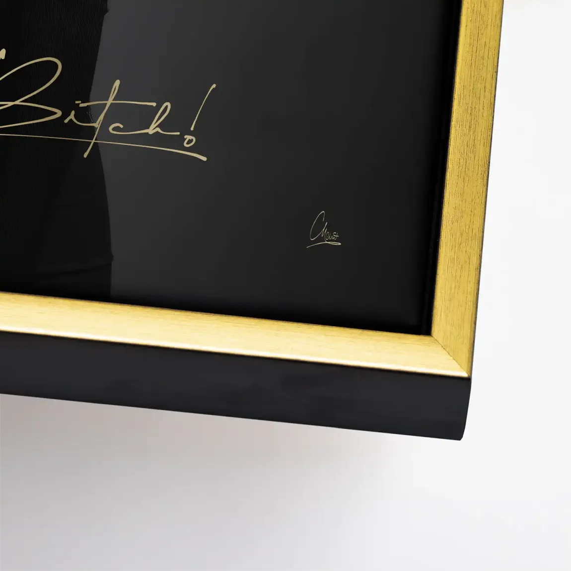 Monroe Life is a Bitch Leinwand Bild