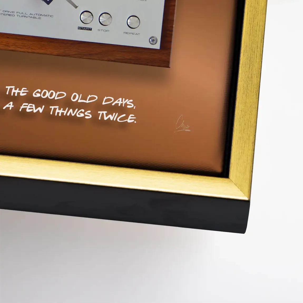 Retro Vibes David Bowie Leinwand Bild