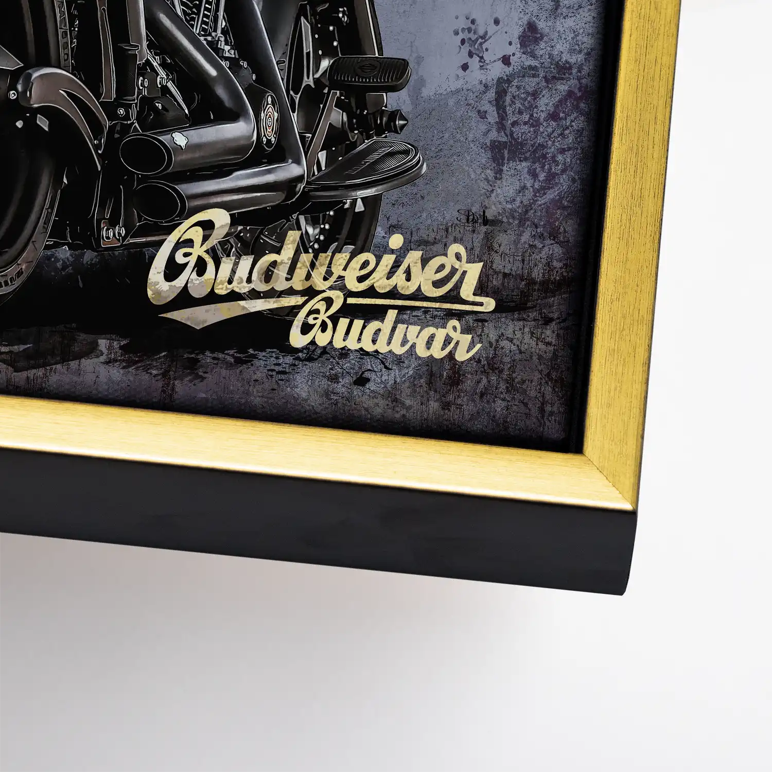 Midnight Ride Legacy – Harley Leinwandbild INGALERIE
