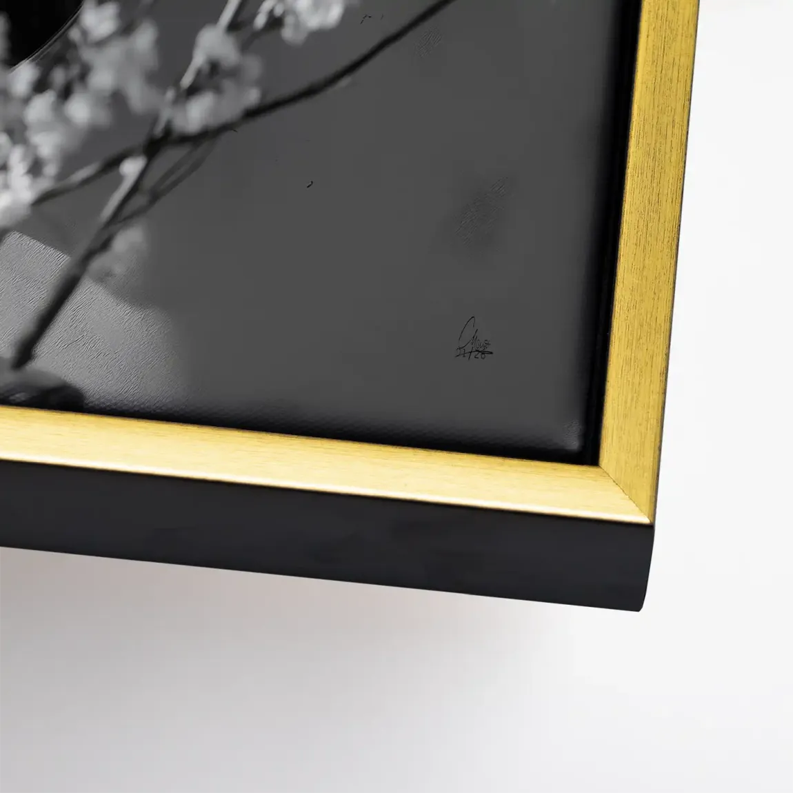 Velvet Muse Leinwand Bild