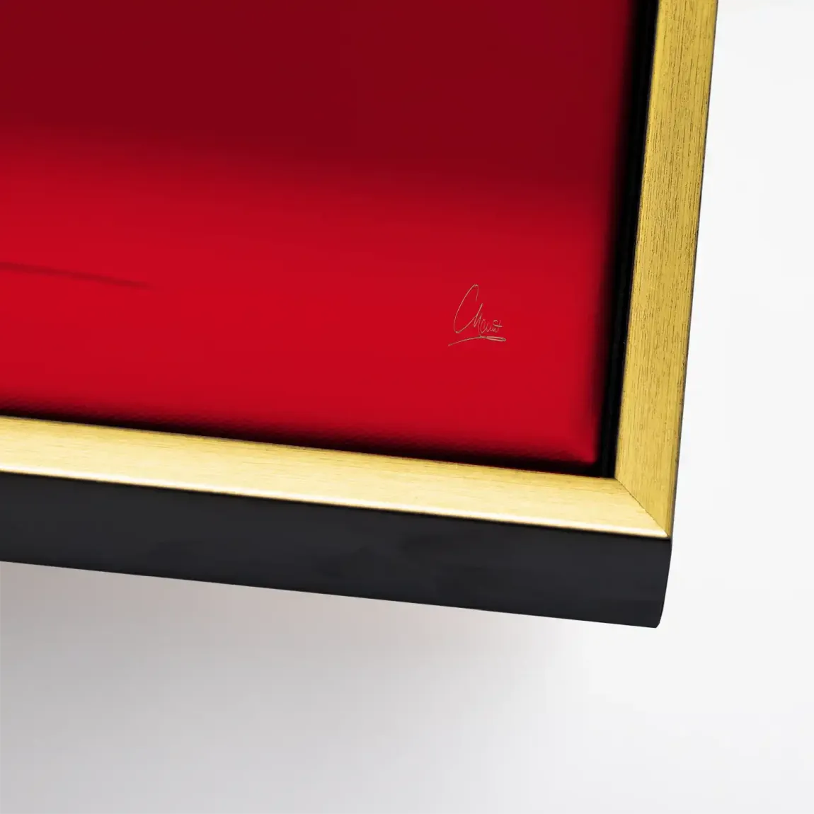 Red Heels Leinwand Bild