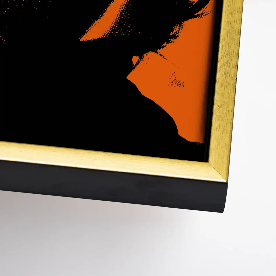 Amber Diva Leinwand Bild