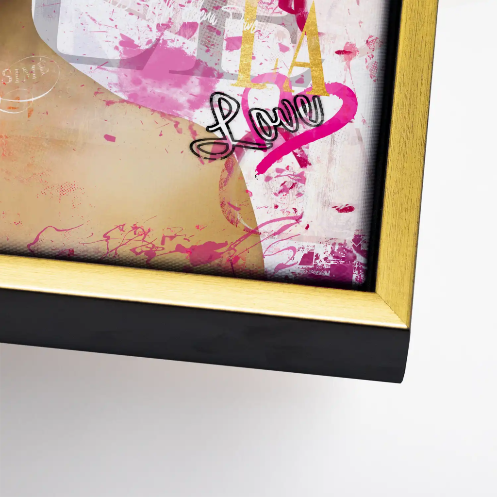 Marilyn Monroe Bubble Gum Streetart Leinwand Bild INGALERIE