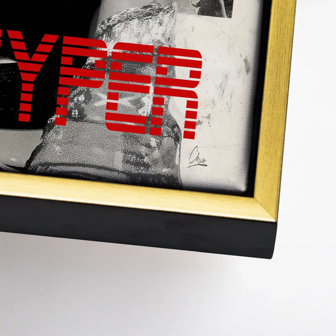 Hyper Hyper Leinwand Bild