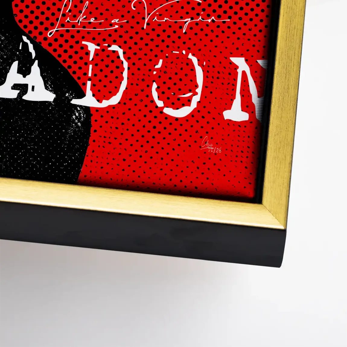 Rebel Madonna Leinwand Bild