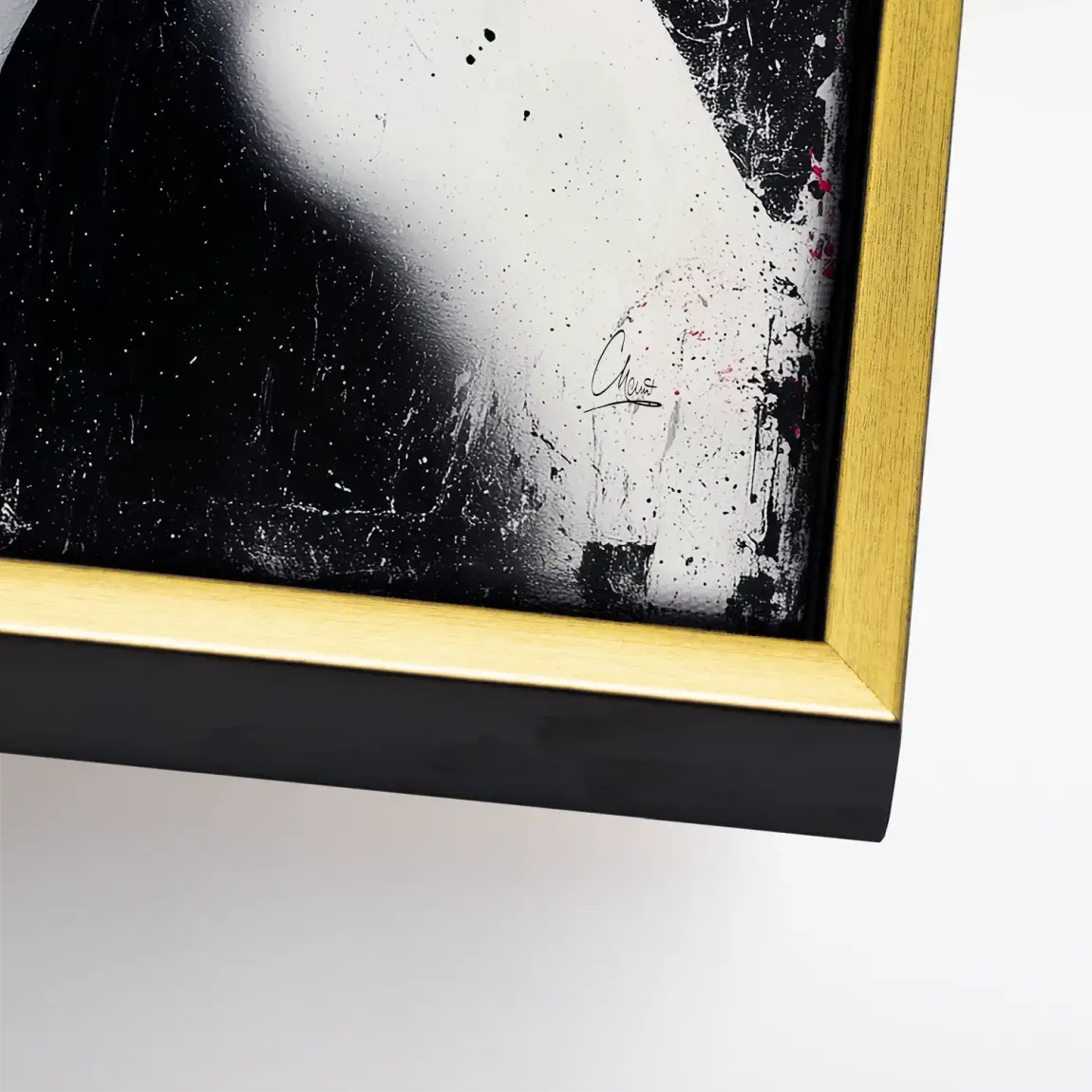 Monroe Noir Art Leinwand Bild