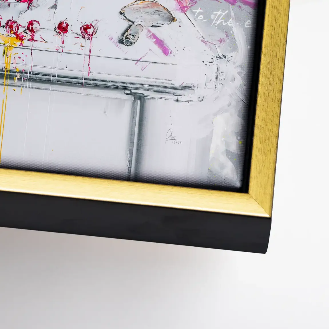 Audrey Marilyn Glam Leinwand Bild